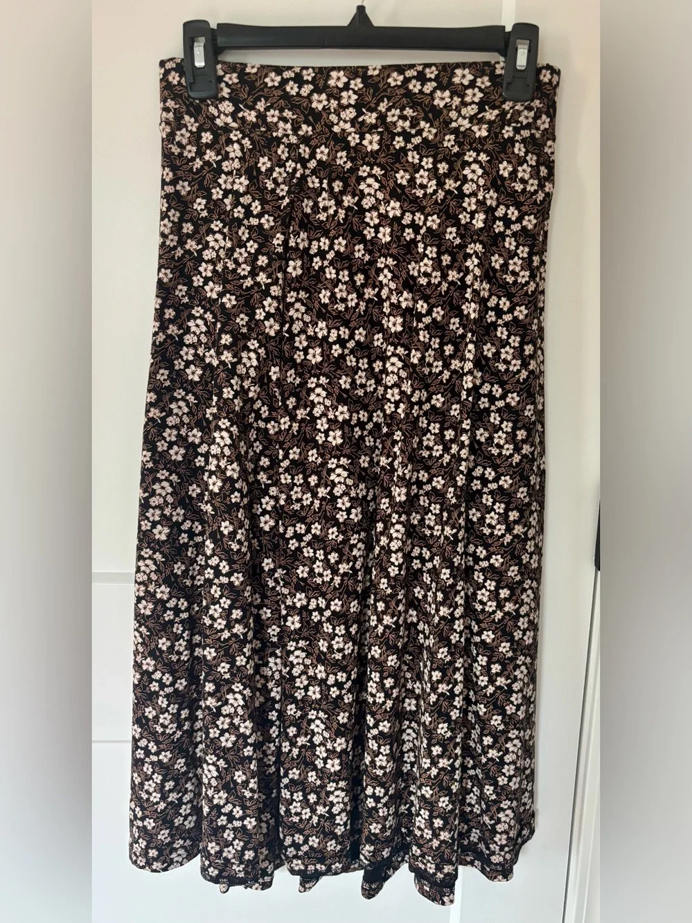 Pact Floral Fit and Flare Skirt
